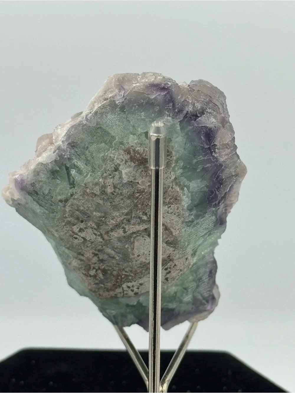 Green and Purple Fluorite Mineral Specimen- Wuyi Zhejiang